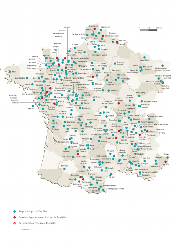 Carte de France A4 fev2021